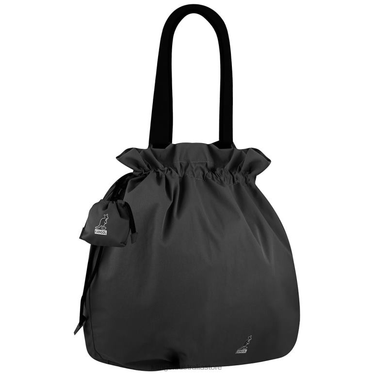 Unisex Accessories Black Kangol Travel Drawstring Shopper V0X8T966