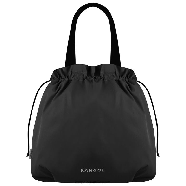 Unisex Accessories Black Kangol Travel Drawstring Shopper V0X8T966