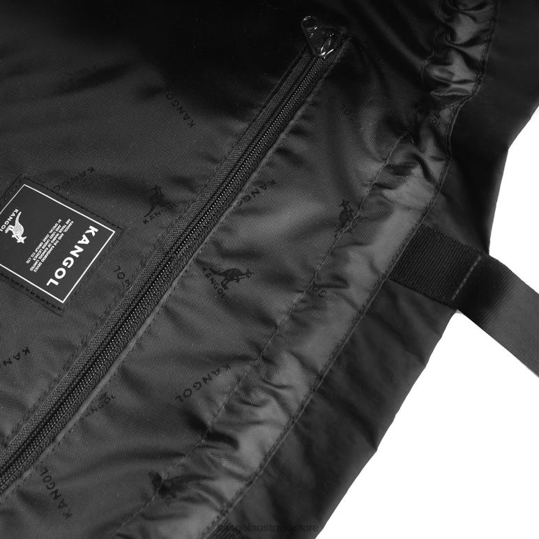 Unisex Accessories Black Kangol Travel Drawstring Shopper V0X8T966