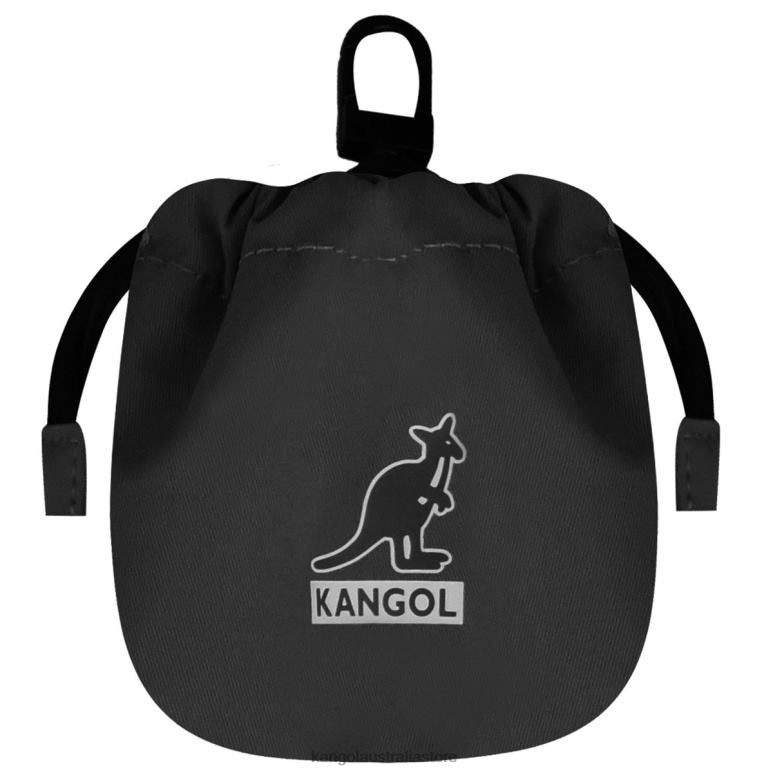 Unisex Accessories Black Kangol Travel Drawstring Shopper V0X8T966