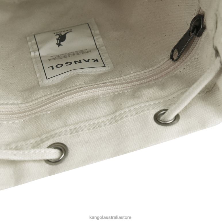 Unisex Accessories Ivory Kangol Lucky Canvas Bucket Bag V0X8T940