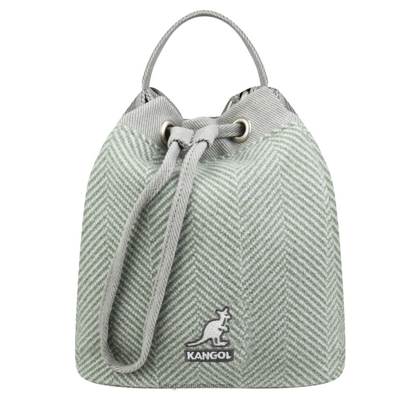 Unisex Accessories Mint Kangol Herringbone Bucket Bag V0X8T981