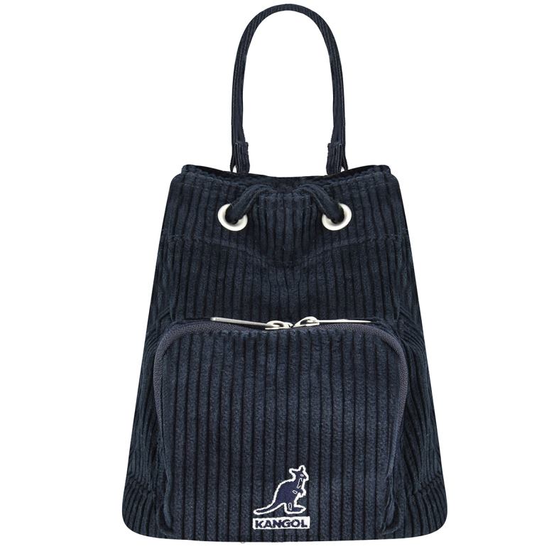 Unisex Accessories Navy Kangol Cord V Pocket Bucket Bag V0X8T978