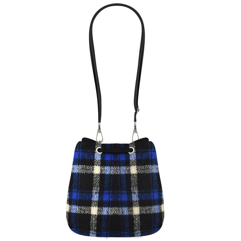Unisex Accessories Navy Plaid Kangol Checker II Bucket Bag V0X8T972