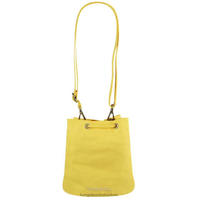 Unisex Accessories Yellow Kangol Lucky Canvas Bucket Bag V0X8T942