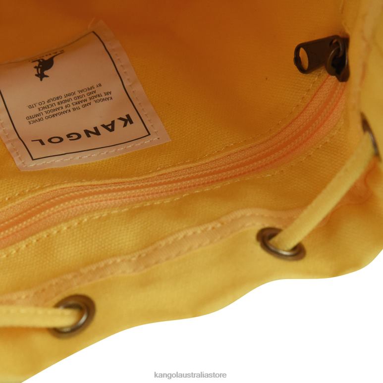 Unisex Accessories Yellow Kangol Lucky Canvas Bucket Bag V0X8T942