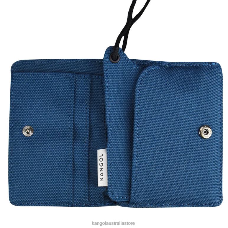 Unisex Accessories Dark Blue Kangol 2-Way Card Holder V0X8T1255