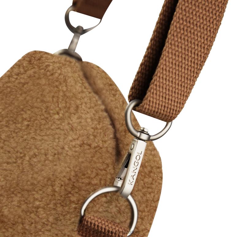 Unisex Accessories Brown Kangol Bichon II Square Cross Bag V0X8T985