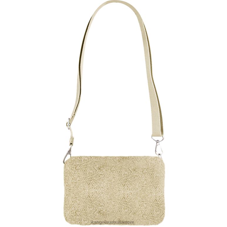 Unisex Accessories Ecru Kangol Bichon II Square Cross Bag V0X8T986