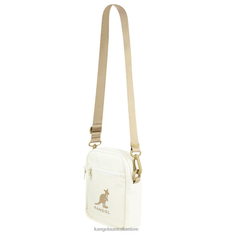 Unisex Accessories Ivory Kangol Linear Cross Bag II V0X8T944