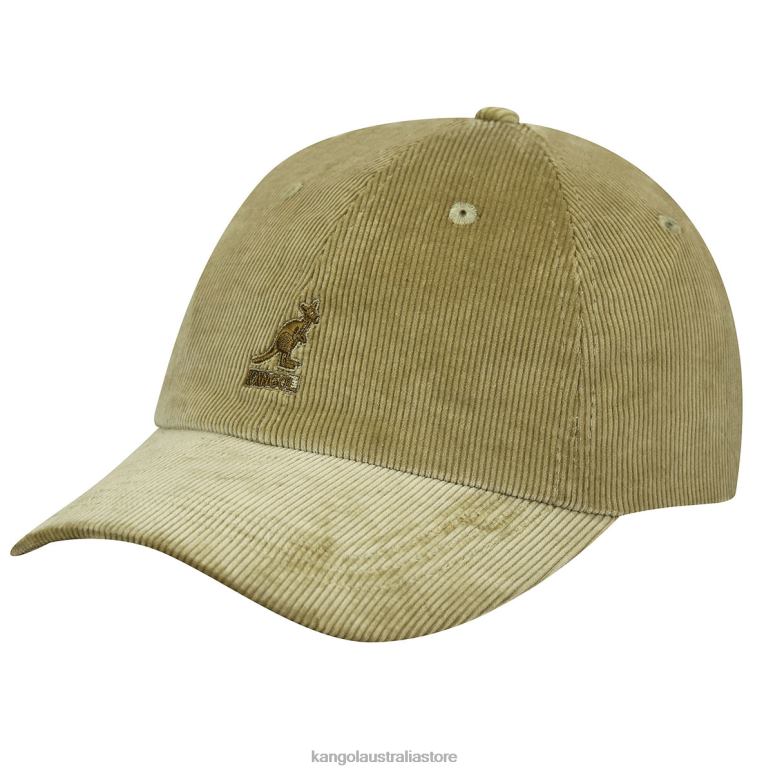 Unisex Accessories Beige Kangol Cord Baseball V0X8T380