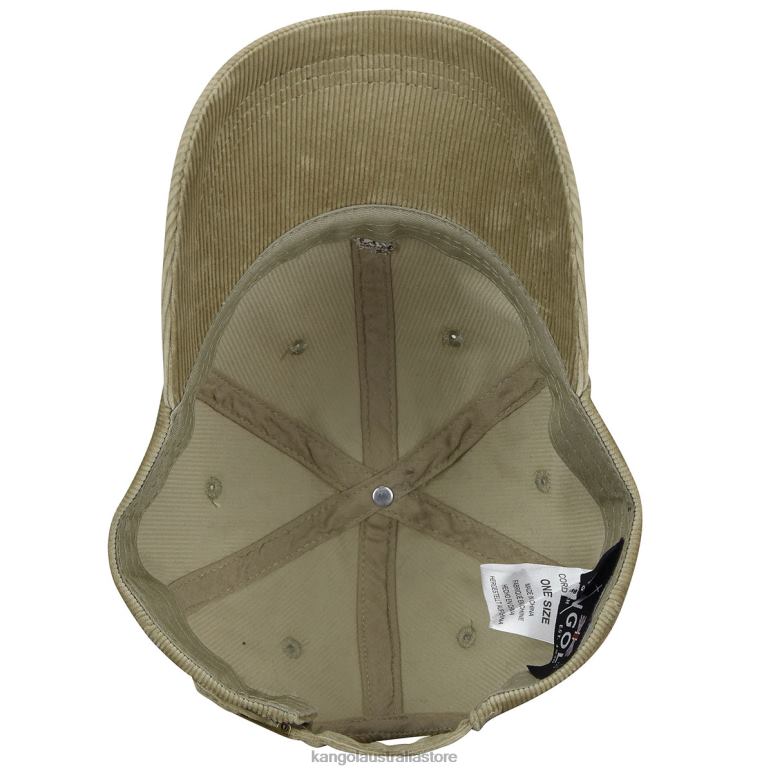 Unisex Accessories Beige Kangol Cord Baseball V0X8T380
