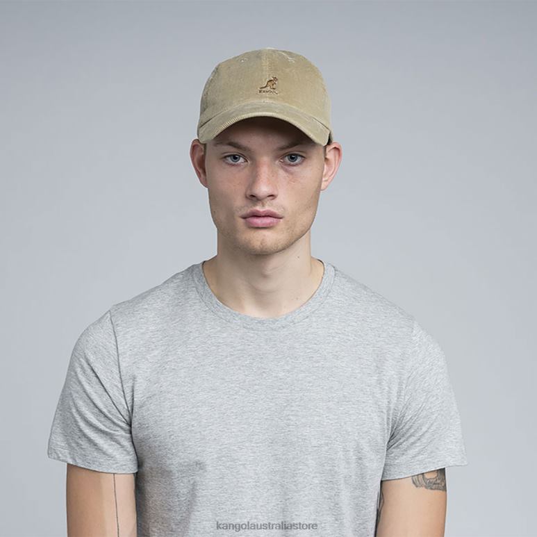 Unisex Accessories Beige Kangol Cord Baseball V0X8T380