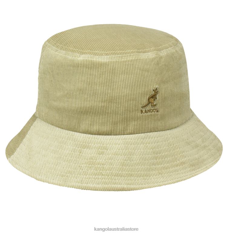 Unisex Accessories Beige Kangol Cord Bucket V0X8T722
