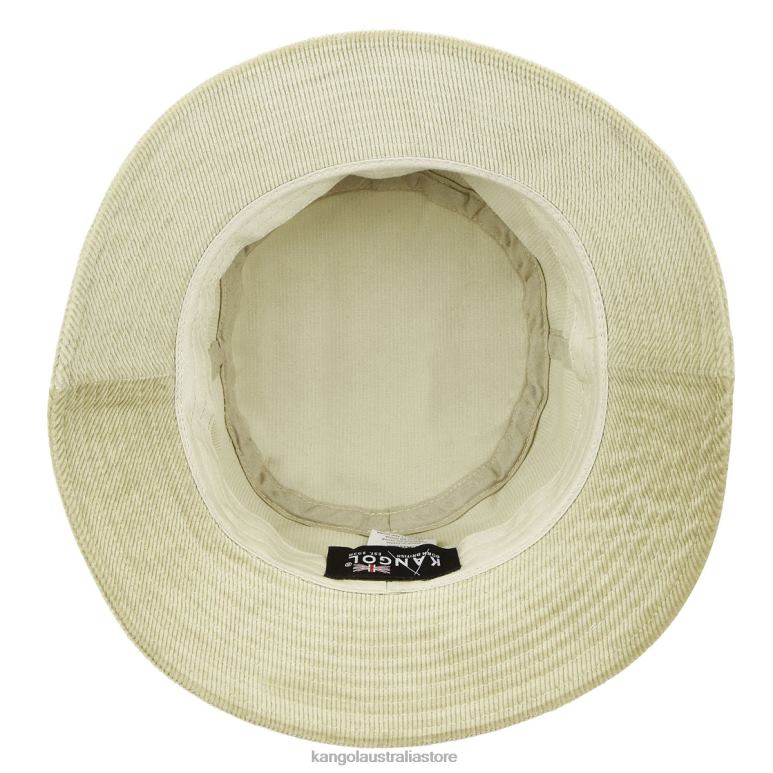 Unisex Accessories Beige Kangol Cord Bucket V0X8T722