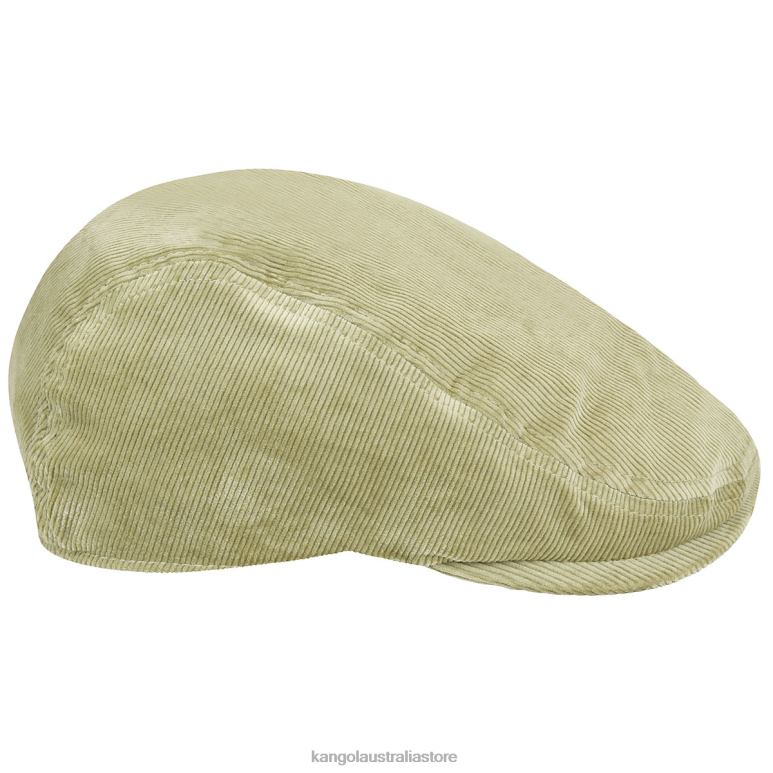 Unisex Accessories Beige Kangol Cord Ivy Cap V0X8T783