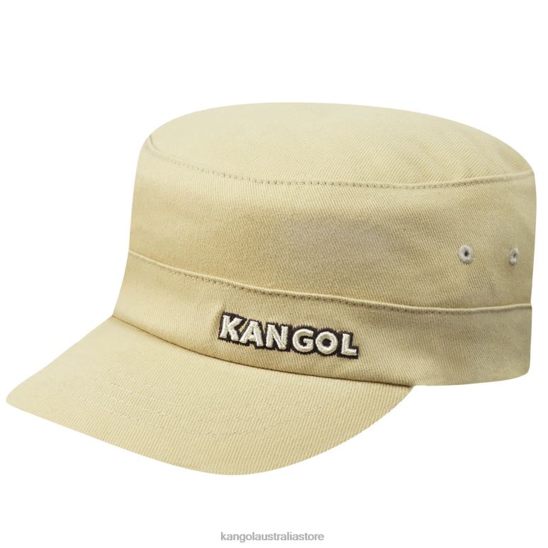 Unisex Accessories Beige Kangol Cotton Twill Army Cap V0X8T258