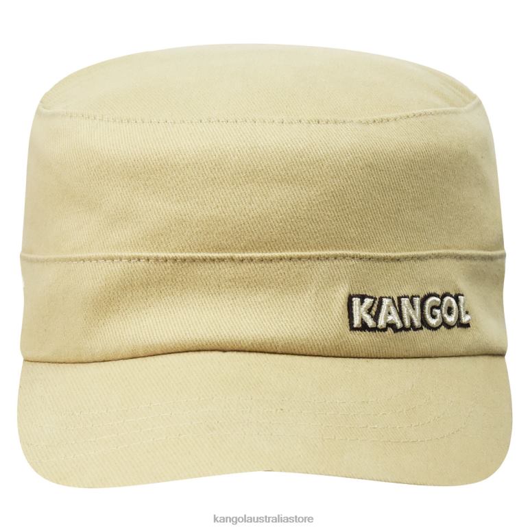 Unisex Accessories Beige Kangol Cotton Twill Army Cap V0X8T258