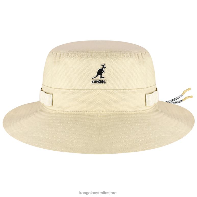 Unisex Accessories Beige Kangol Utility Cords Jungle Hat V0X8T498