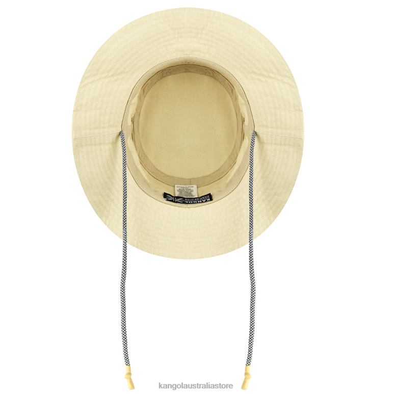 Unisex Accessories Beige Kangol Utility Cords Jungle Hat V0X8T498