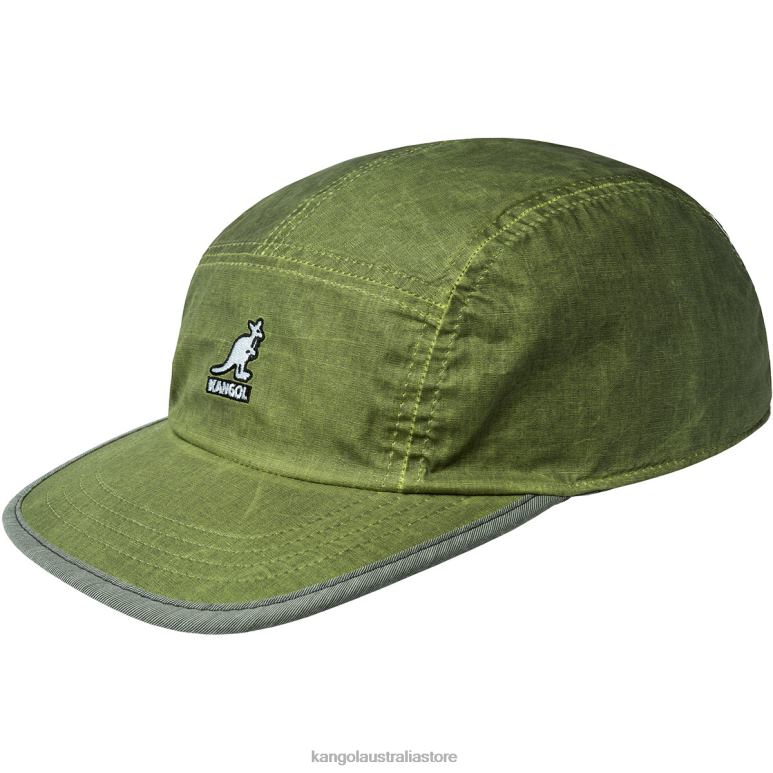 Unisex Accessories Bio Lime Kangol Heat Reactive Rev 5 Panel Cap V0X8T353