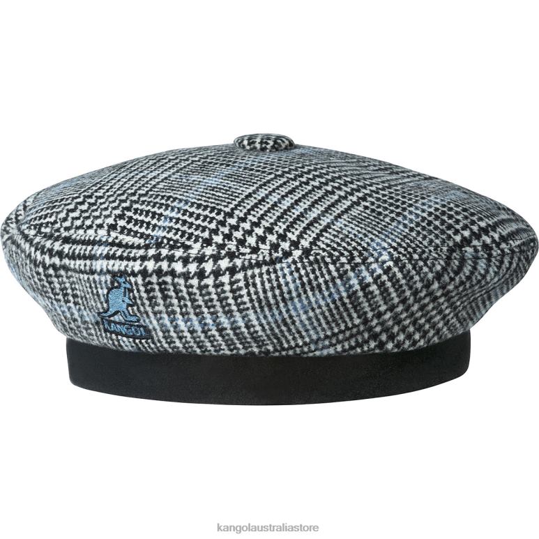 Unisex Accessories Black/Blue Kangol Show Your Teeth Beret V0X8T434