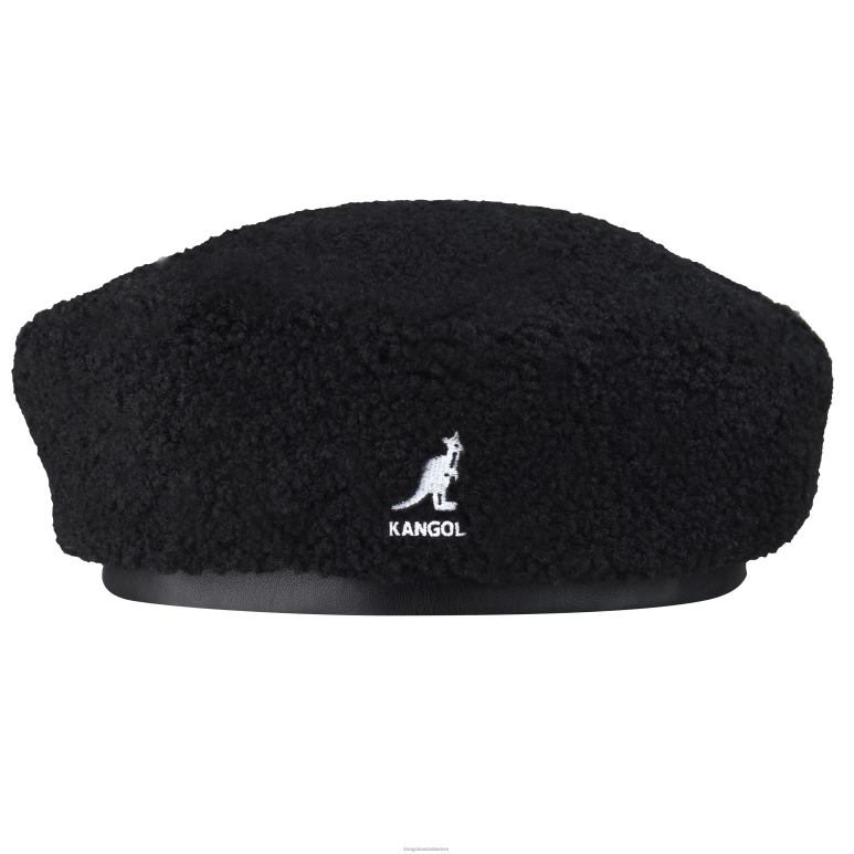 Unisex Accessories Black/Electric Pink Kangol Nylon Plush Reversible Beret V0X8T423