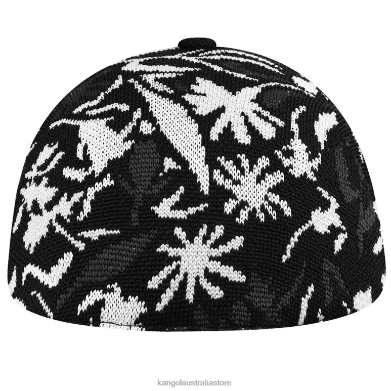 Unisex Accessories Black Floral Kangol Street Floral Spacecap V0X8T280