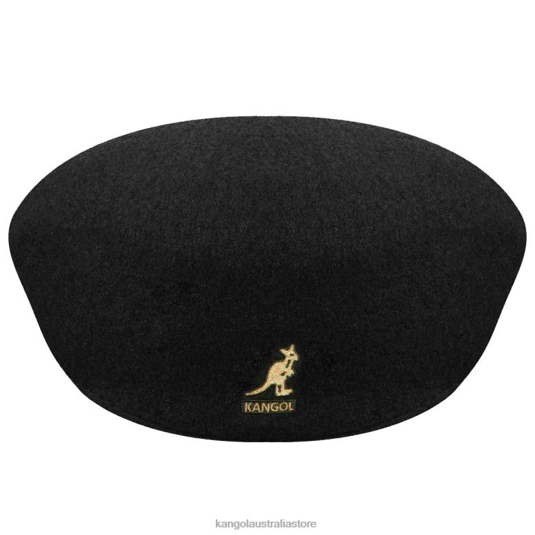 Unisex Accessories Black/Gold Kangol USA Wool 504 V0X8T154