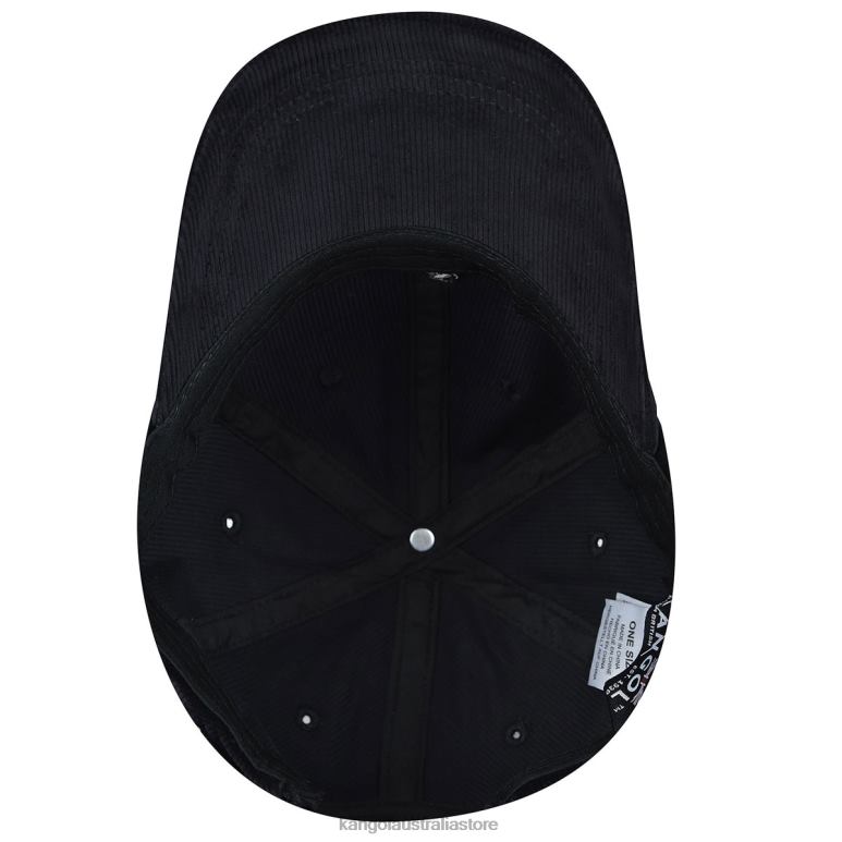 Unisex Accessories Black Kangol Cord Baseball V0X8T381