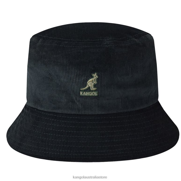 Unisex Accessories Black Kangol Cord Bucket V0X8T723