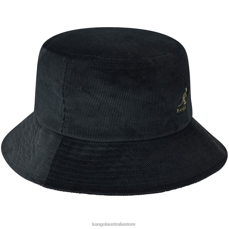 Unisex Accessories Black Kangol Cord Bucket V0X8T723