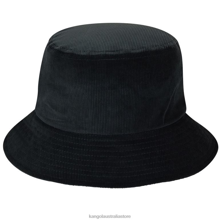 Unisex Accessories Black Kangol Cord Bucket V0X8T723
