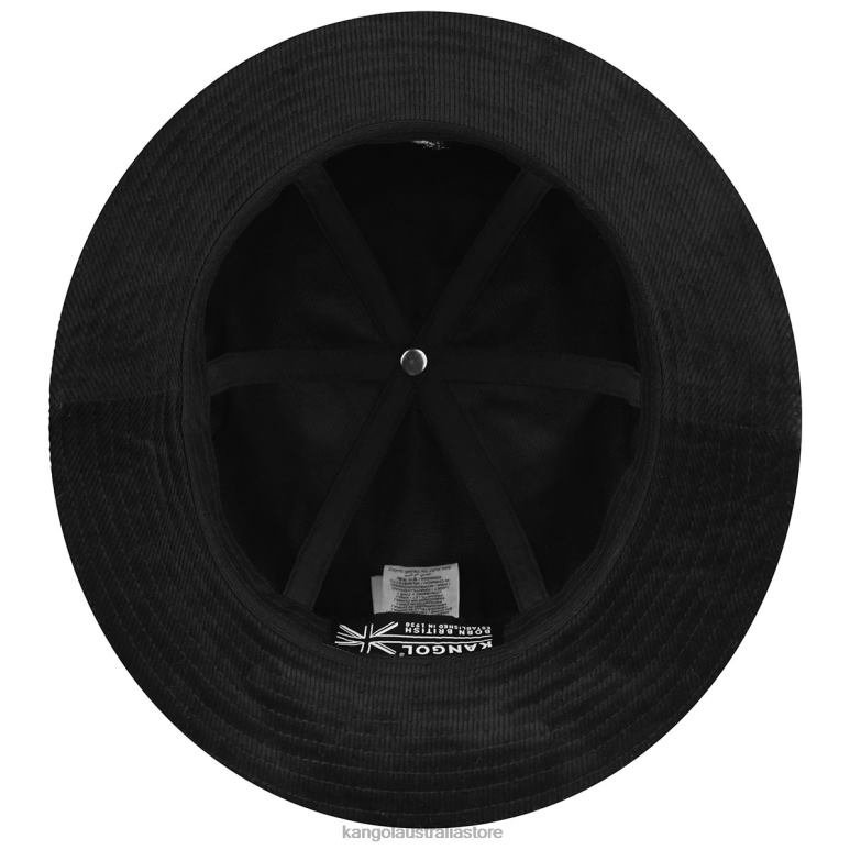 Unisex Accessories Black Kangol Cord Casual V0X8T512