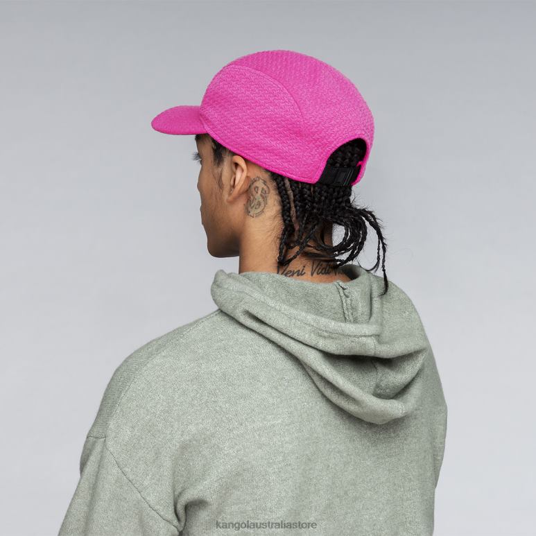 Unisex Accessories Black Kangol Embossed 5 Panel Cap V0X8T357