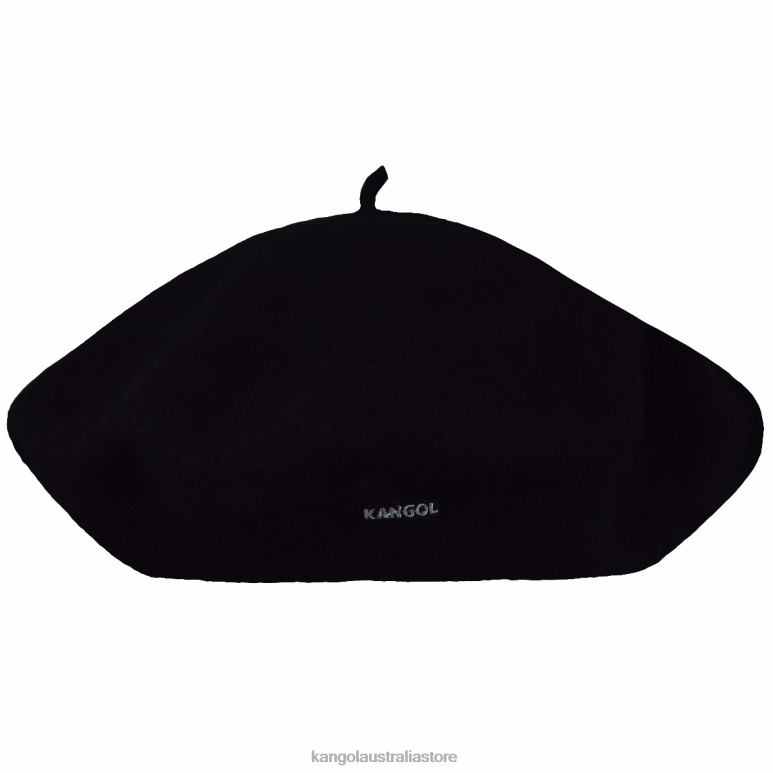 Unisex Accessories Black Kangol Modelaine Beret V0X8T442