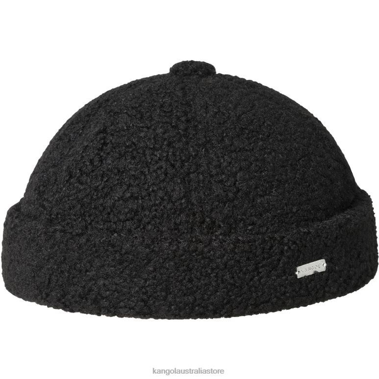 Unisex Accessories Black Kangol Plush Watch Cap V0X8T812