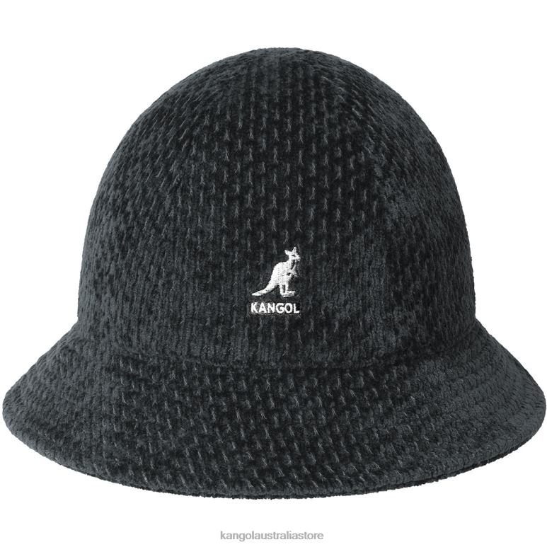 Unisex Accessories Black Kangol Velour Slub Casual V0X8T677