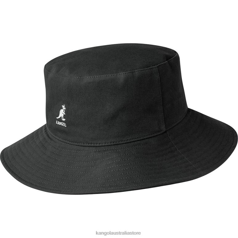 Unisex Accessories Black Kangol Washed Fisherman V0X8T451