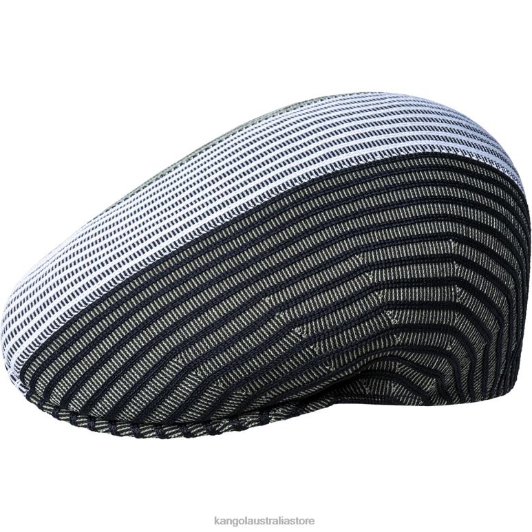 Unisex Accessories Black Multi Kangol Tri Tone Rib 504 V0X8T98