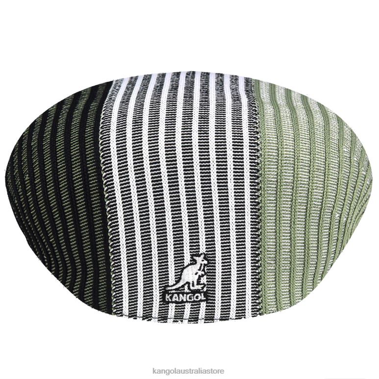 Unisex Accessories Black Multi Kangol Tri Tone Rib 504 V0X8T98
