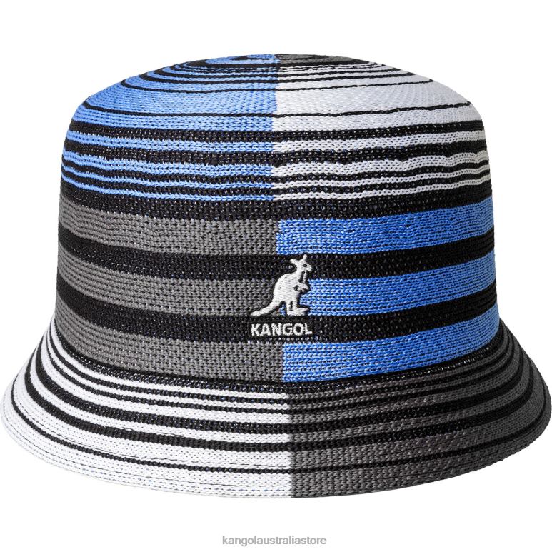 Unisex Accessories Black Stripe Kangol Digital Stripes Bin V0X8T495