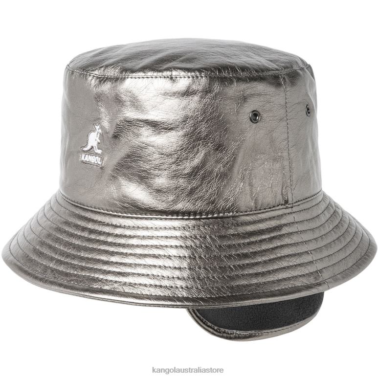 Unisex Accessories Bronze Crinkle Kangol Future Bucket W/ Earflaps V0X8T688