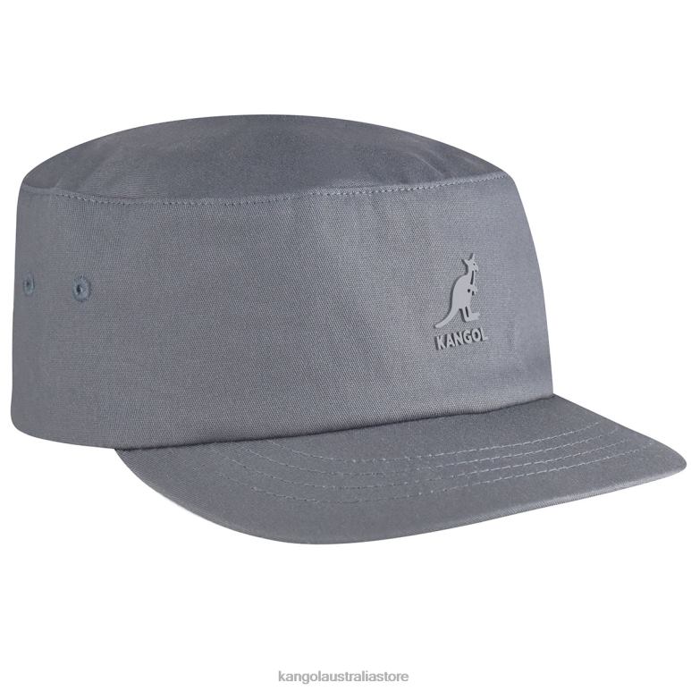 Unisex Accessories Charcoal Kangol Stretch Fit Army Cap V0X8T254
