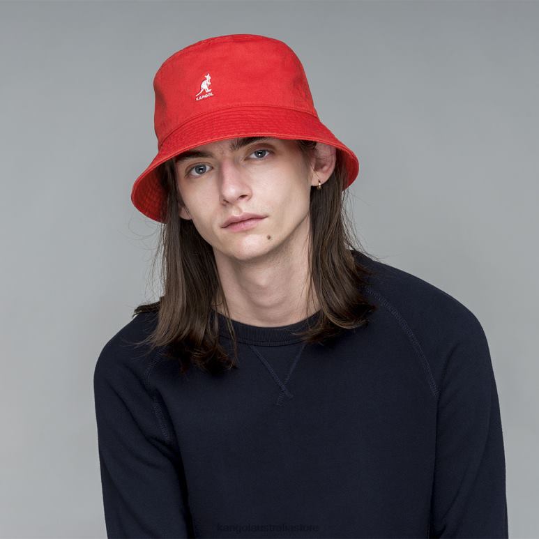 Unisex Accessories Cherry Glow Kangol Washed Bucket Hat V0X8T589