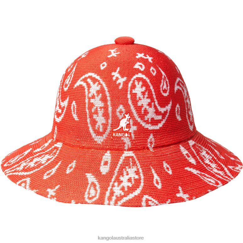 Unisex Accessories Cherry Glow/White Kangol Paisley Wide Brim Casual V0X8T660