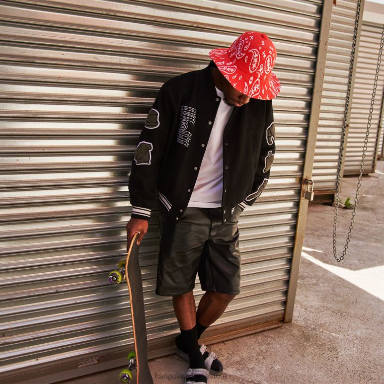 Unisex Accessories Cherry Glow/White Kangol Paisley Wide Brim Casual V0X8T660