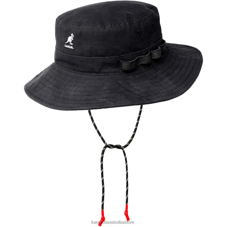 Unisex Accessories Coal Kangol Utility Cords Jungle Hat V0X8T499