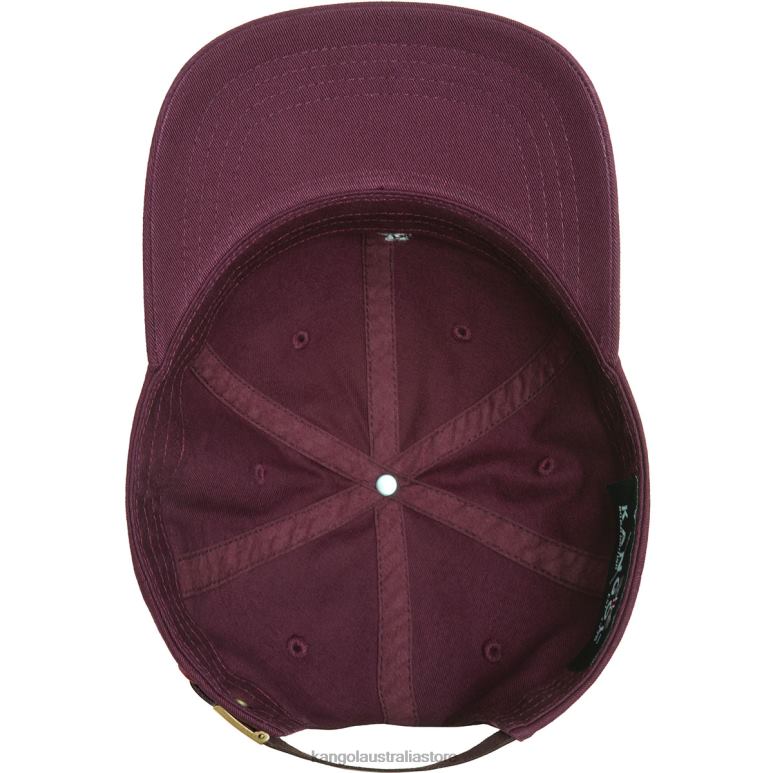 Unisex Accessories Cordovan Kangol Washed Baseball V0X8T344