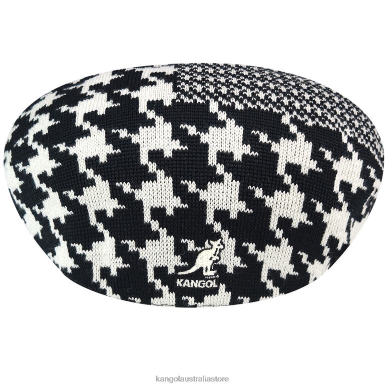 Unisex Accessories Cream/Black Kangol Abstract Houndstooth 504 V0X8T108